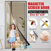 New Magnetic Magic Screen Door Mesh Hand-Free Net Mosquito Fly Anti Bugs Curtain