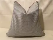 20” sq KRAVET COUTURE 34820.11 Mabley Handler Fabric Italy Custom PILLOW COVER