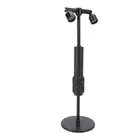LED Cordless Table Lamp Iron Dual Heads Warm Lighting Rechargeable Portable AU
