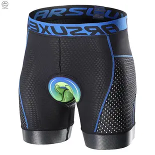 Men Cycling Underwear Shorts 5D Gel Padded Quick Dry MTB Bik