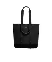 Moncler Logo Patch Drawstring Tote Bag One size black