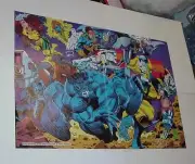 X-Men Poster #94 Greg Capullo Rogue Jean Grey Cyclops Archangel Storm Wolverine