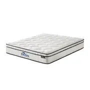 Bedra Boucle Mattress King Bed Pocket Spring Memory Foam Euro Top Medium Firm