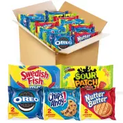 OREO, CHIPS AHOY!, Nutter Butter, SOUR PATCH KIDS & SWEDISH FISH Cookies & Candy