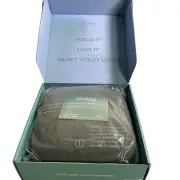 Quiet Mind The Original Weighted Pillow -Agave Green, Medium, 9 lbs