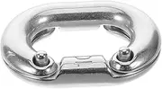 OSALADI Stainless Steel Heavy Duty Link Connector Quick Release Coupler for Versatile Applications Chain Fastener with Exceptional Corrosion Resistance and Easy Disconnection