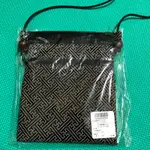 日本製-黑色幾何紋小方包