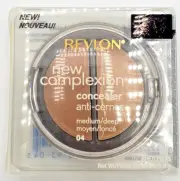 NEW Revlon New Complexion Concealer Anti-Cernes- MEDIUM/DEEP 04