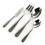 Brand New Mackenzie Childs Check Hostess Serving Set