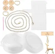 SEWACC 1set Bag Accessories Kit for Girls Weaving Bag Materials Craft Supplies Versatile Tools for Creative Projects and Easy Crafting