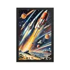 Abandoned on Planet X Framed poster