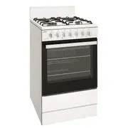CHEF 54cm Freestanding Gas Cooker - White