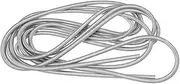 CHILDWEET Brake Line Protection Tube Brake Line Protector Stainless Brake Line Bungee Cord with Hooks Brake Tube Protector Straps Wire Clamp Hose Car Brake Line Guard Silver Stainless Steel