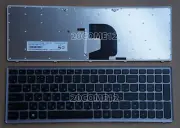 New for Lenovo Ideapad Z500 P500 Keyboard Russian RU Backlit Silver frame