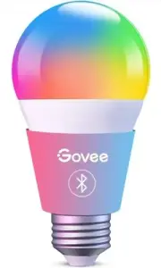 Govee Smart Color Changing Light Bulb, Works Alexa Wifi Bluetooth Music Sync