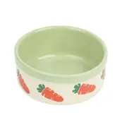 Nature Island Carrot Decal Small Animal Dish