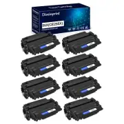 8x 55X CE255X Toner Cartridge For HP LaserJet Enterprise MFP M525dn M525f M521dw