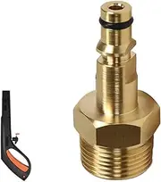 LALOCAPEYO Pressure Adapter Set M22 Quick Connect Kit for High Pressure Washer Gun and Hoses|Flexible Shaft Adapter Hose High Pressure Pipe Connector Converter Fitting