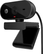 HP PC Webcam 320, 1080p FHD webcam, Compatible with Chrome, Auto Light Corrector