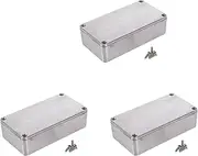 3X Aluminium Electronics Project Box Case Enclosure Instrument Waterproof, Standard 1590B 112X60X31mm