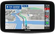 Car Sat Nav GO Discover, 6 Inch, with Traffic Congestion and Speed Cam Alerts Thanks to TomTom Traffic, World Maps, Quick-Updates via WiFi, Parking Availability, Fuel Prices, Click-Drive Mount
