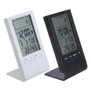 Measurement Meter Gauge for Home Thermometers Hygrometer with Time Alarm Clock