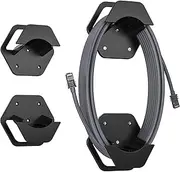SURVADV Starlink Ethernet Cable Caddy, Starlink Mounting Kit ABS Stable Starlink Cable Management Accessories for Standard Actuated Starlink Cable Including Starlink Gen3 V3 Starlink Extension Cable
