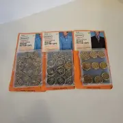 Vintage Scovill Dritz Blazer Button Caps Set of 3 NOS
