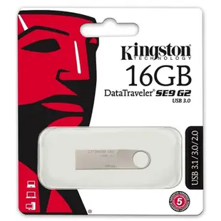 Kingston 金士頓 16GB DataTraveler SE9 G2 3.0 隨身碟 蝦皮直送