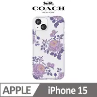 在飛比找PChome24h購物優惠-【COACH】iPhone 15 手機殼 牡丹