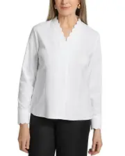 Foxcroft Bridget Matte Sateen Shirt