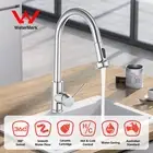 Kitchen Tap Mixer Pull Out Basin Brass Faucet Swivel Spout Chrome 2 Modes WELS