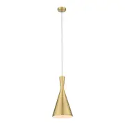 Ruby Pendant Light W180mm Brushed Brass Metal - 31392