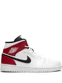 在飛比找Farfetch優惠-Air Jordan 1 Mid "White Chicag