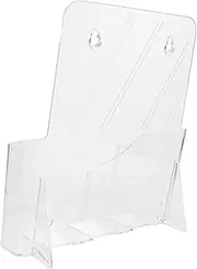 OFFSCH Pamphlets Stand Magazine Stand Desktop File Holder Literature Rack Pamphlet Holder Table File Organizer A4 Leaflet Holder Clear Magazine Holder File Stands Acrylic Transparent