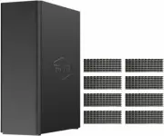F8 SSD plus NAS - 8Bay All SSD NAS Storage Core I3 8-Core 8-Thread CPU, 16GB DDR