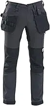 Bitco Rijn Work Trousers Cargo Pockets Water Resistant and Oil Resistant Critic Pics Knee Pad Pockets Stretchy