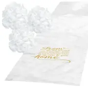 Fun Express From This Day Forward Aisle Runner with White Rose Petals - 401 Piec