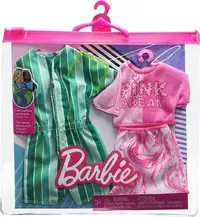在飛比找Yahoo!奇摩拍賣優惠-Ken & Barbie # HJT40 _ 芭比娃娃衣服配
