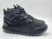 Merrell Nova Sneaker Boot Bungee WP Black Gray Men's Shoes - Black/Grey - US 10