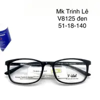 在飛比找蝦皮購物優惠-韓國 V8125 V 偶像塑料鏡框黑色 - Trinh Le