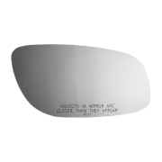 Fits 10-14 Taurus PASSENGER SIDE Convex Mirror Lens w/Adhesive Non Heat
