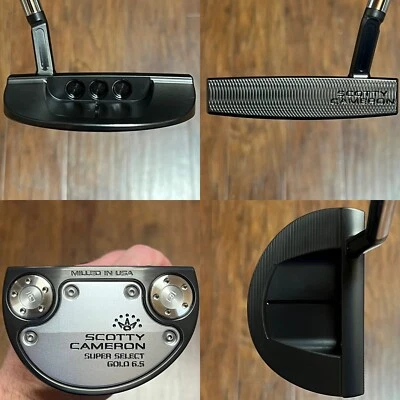 Scotty Cameron Super Select Golo 6.5 Putter - New - Xtreme Dark Finish - 35"