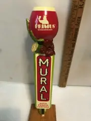 NEW BELGIUM PRIMUS MURAL AGUA FRESCA draft beer tap handle. COLORADO