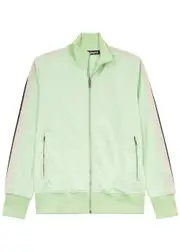 Palm Angels Striped Jersey Track Jacket - Mint - M M