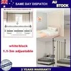Large Room Divider Panel Privacy Partition Divider Screen Rod 1.1-3m Adjustable