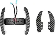 Shuogoufeng Store Compatible with Supra Steering Wheel Shift Paddle Magnetic Carbon Fiber Paddle Shifter(Group)