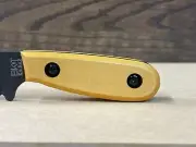 Handles for Kabar/Becker Knives BK14/24 , Yellow Heart #2