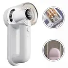 Portable Fabric Shaver with Digital Display for Efficient Lint Removal