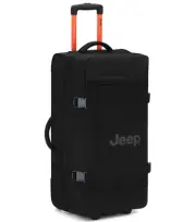 Jeep 73 cm 2-Wheel Rolling Duffle Bag - Black (JS007C)